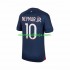 Camisola Paris Saint-Germain Neymar Jr 10 Homem Equipamento Primeiro 2023-2024 Manga Curta